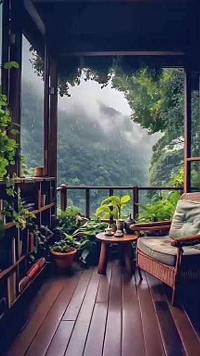 Serenity in a luxurious mountain resort