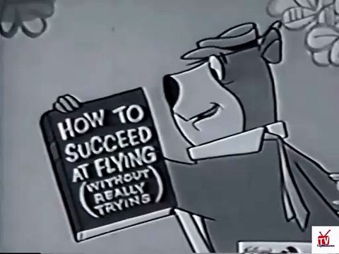 1960s Kellogg's Corn Flakes - Yakky Doodle learning to fly - Yogi Bear TV commercial