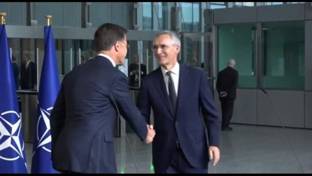 Rutte nuovo leader della Nato, passaggio di consegne con Stoltenberg