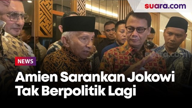 Amien Rais Sarankan Jokowi Tak Berpolitik Usai Lengser: Nikmati Saja Hari Tua di Kampung