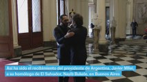 Milei y Bukele se encuentran en la Casa Rosada