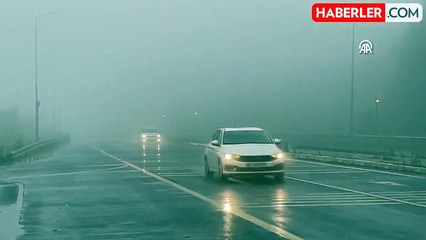 Bolu Dağı'nda Sis ve Sağanak Trafik Güvenliğini Tehdit Ediyor