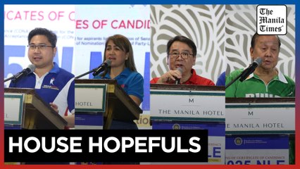 Party-List Candidates Submit Certificates of Candidacy to Comelec 🗳️