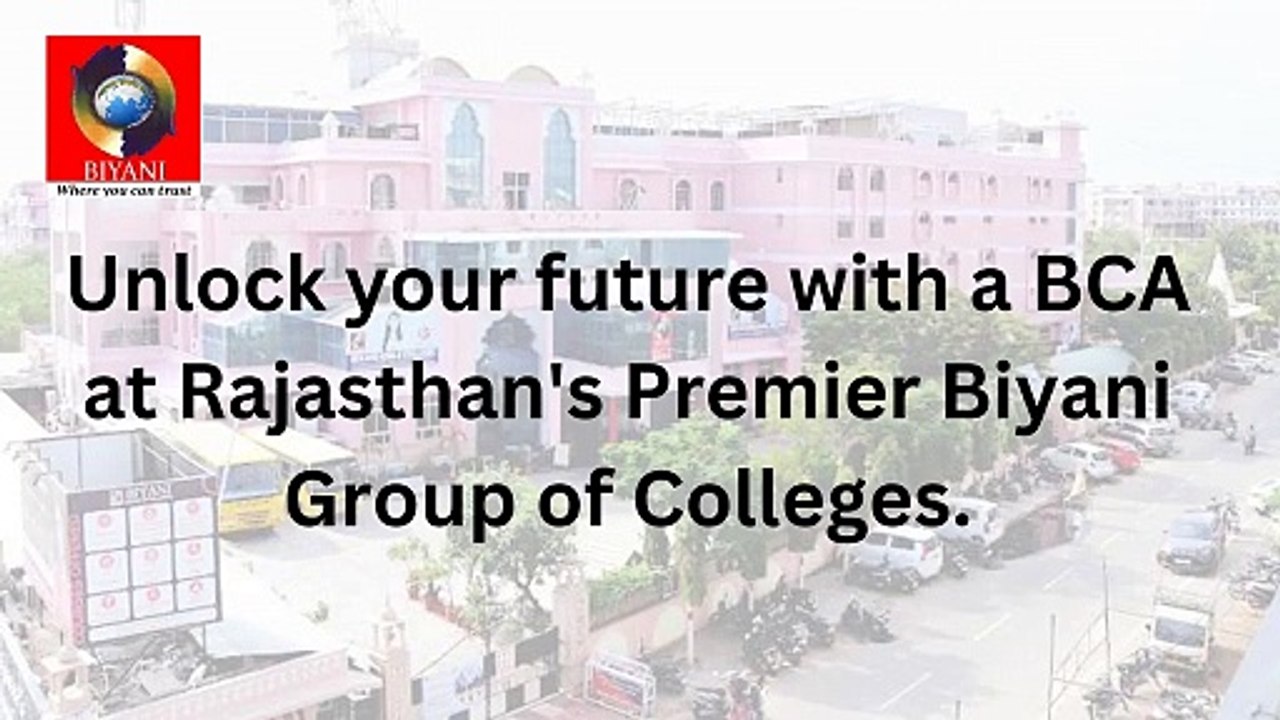 Master the Digital World with a BCA Degree