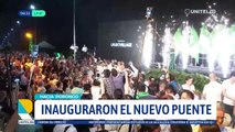Inauguran el puente Urubó Village, que une Santa Cruz de la Sierra y Porongo