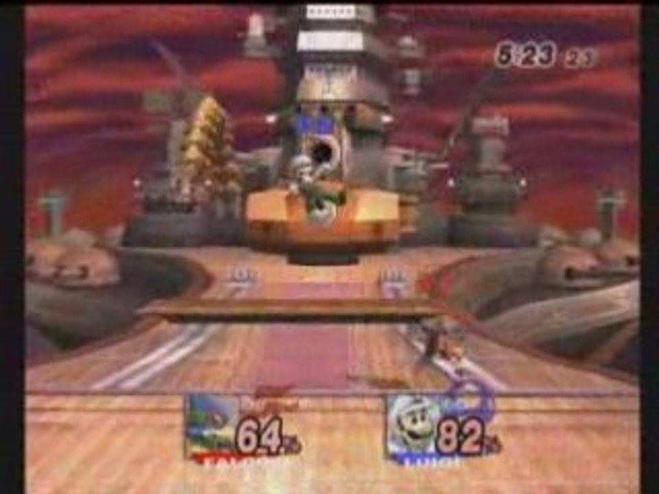 Brawl SN3S (Falco) Vs. ROB59 (Luigi)
