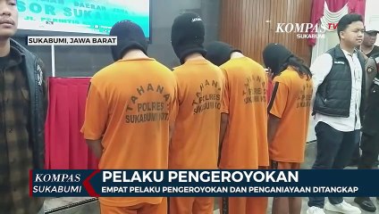 Empat Pelaku Pengeroyokan Dan Penganiayaan Ditangkap