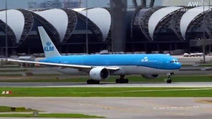 BANGKOK SUVARNABHUMI AIRPORT l Landing & Takeoff