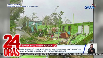 State of calamity, idineklara sa Batanes; tulong sa mga residente, inapela | 24 Oras