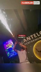 Eğlence için yaptığı şov, az daha faciaya neden oluyordu