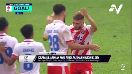 Kelalaian jaringan awal punca Penang dihukum KL City