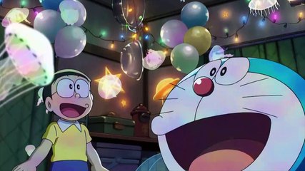 ドラえもん　【のび太のクラゲ水族館】【実用ミニカーセット】