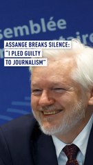 Assange Breaks Silence: "I Pled Guilty to Journalism"