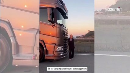 Yine bir tiktok akımı! "Sevgilime güveniyorum" akımı çekmek isterken canını tehlikeye attı