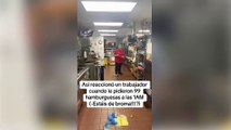 La reacción de un trabajador al recibir un pedido de 99 hamburguesas a altas horas de la noche: ¿Vas en serio?