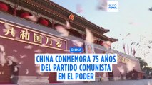 China conmemora con un perfil discreto los 75 años del Partido Comunista en el poder