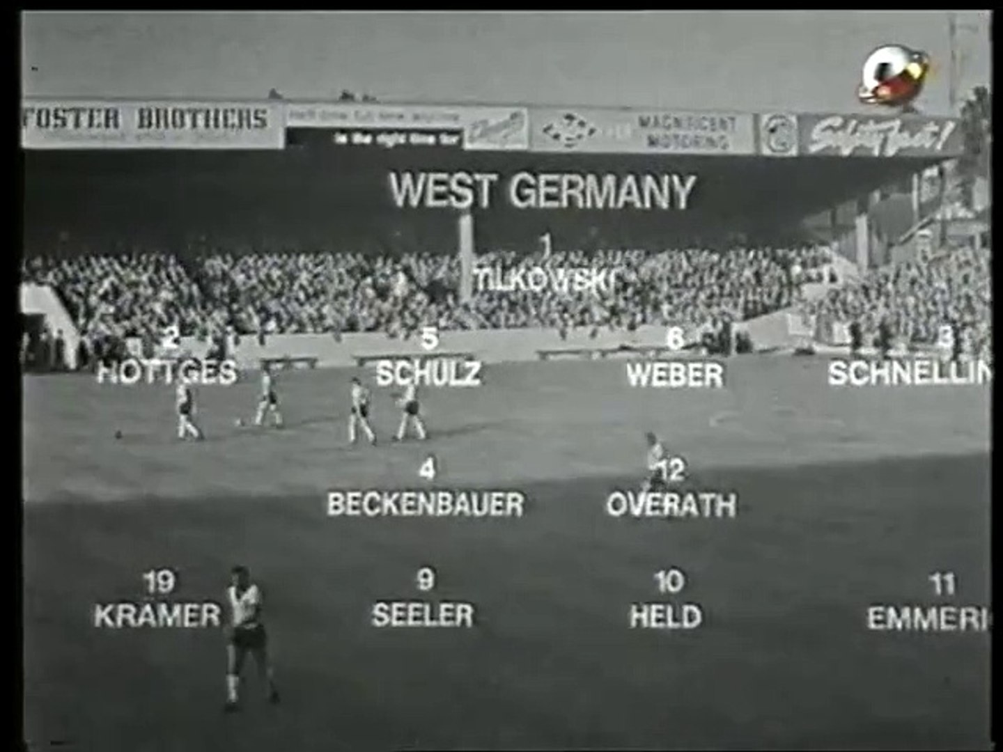 1966年 サッカーW杯 決勝戦 イングランドvs西ドイツ ダイジェスト