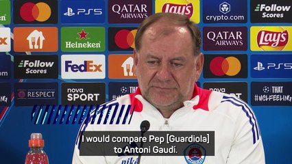 Guardiola stunned by Weiss' Gaudi comparison