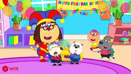 If Teacher Is Stuck Inside an iPad Forever? - School Stories for Kids #Kidscartoon #cartoons #forbabies