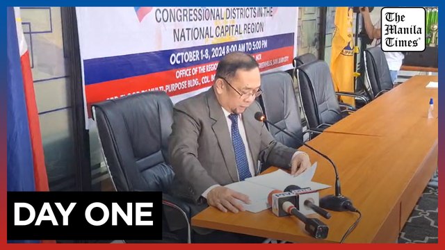 13 file CoCs for district representatives in NCR