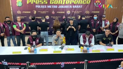 Andrew Andika CS Pesta Narkoba Sebelum Ditangkang