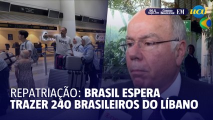 Brasil espera trazer 240 brasileiros do Líbano até o final de semana