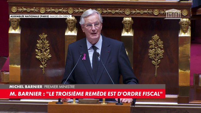Michel Barnier : «Nous demanderons une contribution exceptionnelle aux Français les plus fortunés»