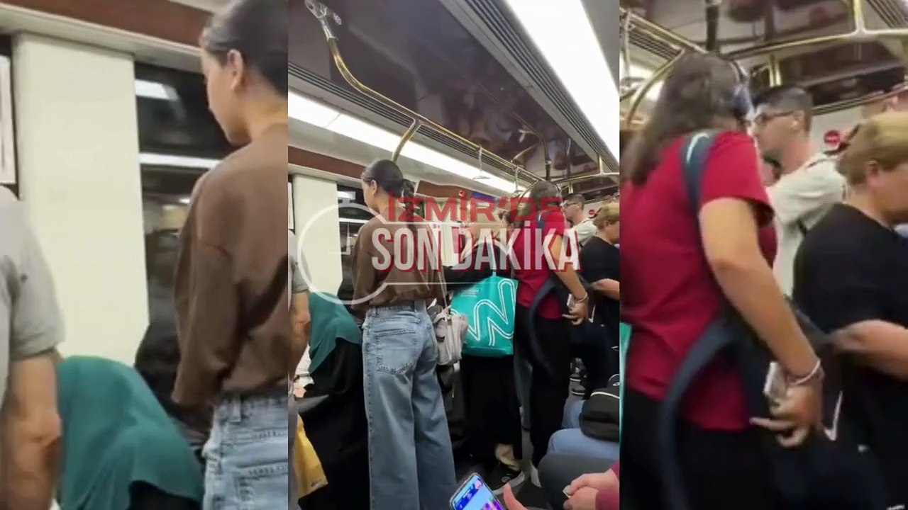 İzmir'de Metro Kabusu Vatandaşlar İsyanda!