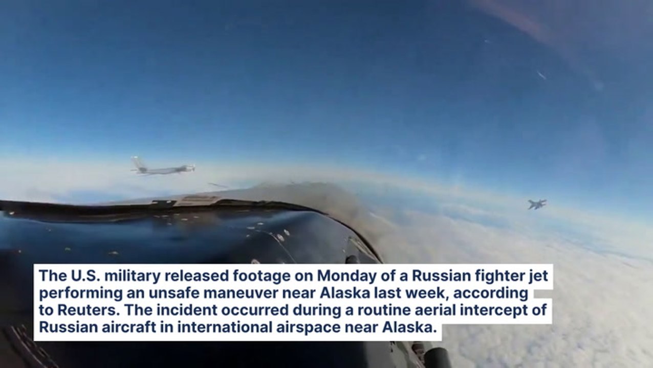 US Slams Russia's 'Unsafe' Maneuver After Fighter Jet Comes Very Close To US F-16 Near Alaska: 'Not What You'd See In A Professional Air Force'