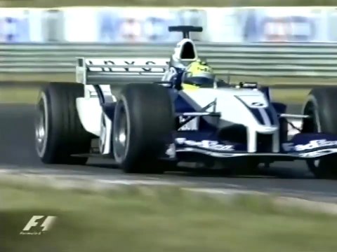 F1 – Ralf Schumacher (Williams BMW V10) lap in qualifying – Hungary 2003