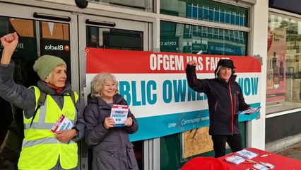 Unite the Union: Sheffield members call for energy sector public ownership adding privatisation has 'failed'