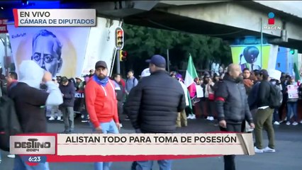 Se calientan los ánimos en las inmediaciones de la Cámara de Diputados