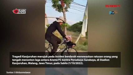 PAK MIDUN GOWES MALANG-JAKARTA DEMI KAWAL TRAGEDI KAJURUHAN