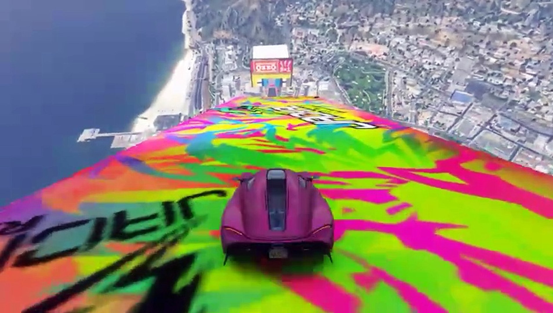 GTA 5 Mega Ramp | Part 14 | GTA Gameplay