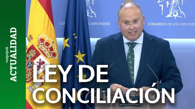 Tellado pide que el Gobierno no congele la ley de Conciliación