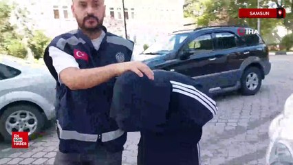 Samsun'da muhtara 92 bin 400 adet uyuşturucu hap gözaltısı