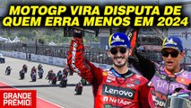 MARTÍN x BAGNAIA: TÍTULO da MotoGP vai para QUEM ERRAR MENOS em 2024