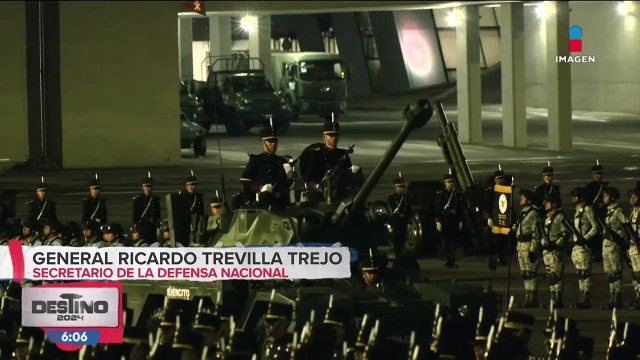 El general Ricardo Trevilla Trejo asume el cargo como titular de la Sedena