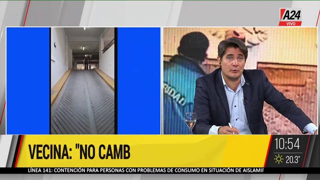 LOS VECINOS DE LA VIUDA NEGRA de 79 años, CON MIEDO