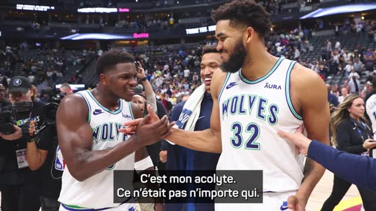 Timberwolves - Edwards : "Le départ de Towns m'a fait mal"