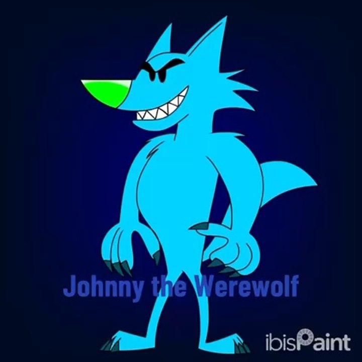 Johnny & Friends Minis: Johnny the Werewolf in Speedpaint