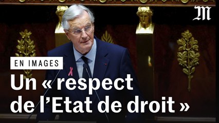 Michel Barnier prône un « respect de l'Etat de droit »