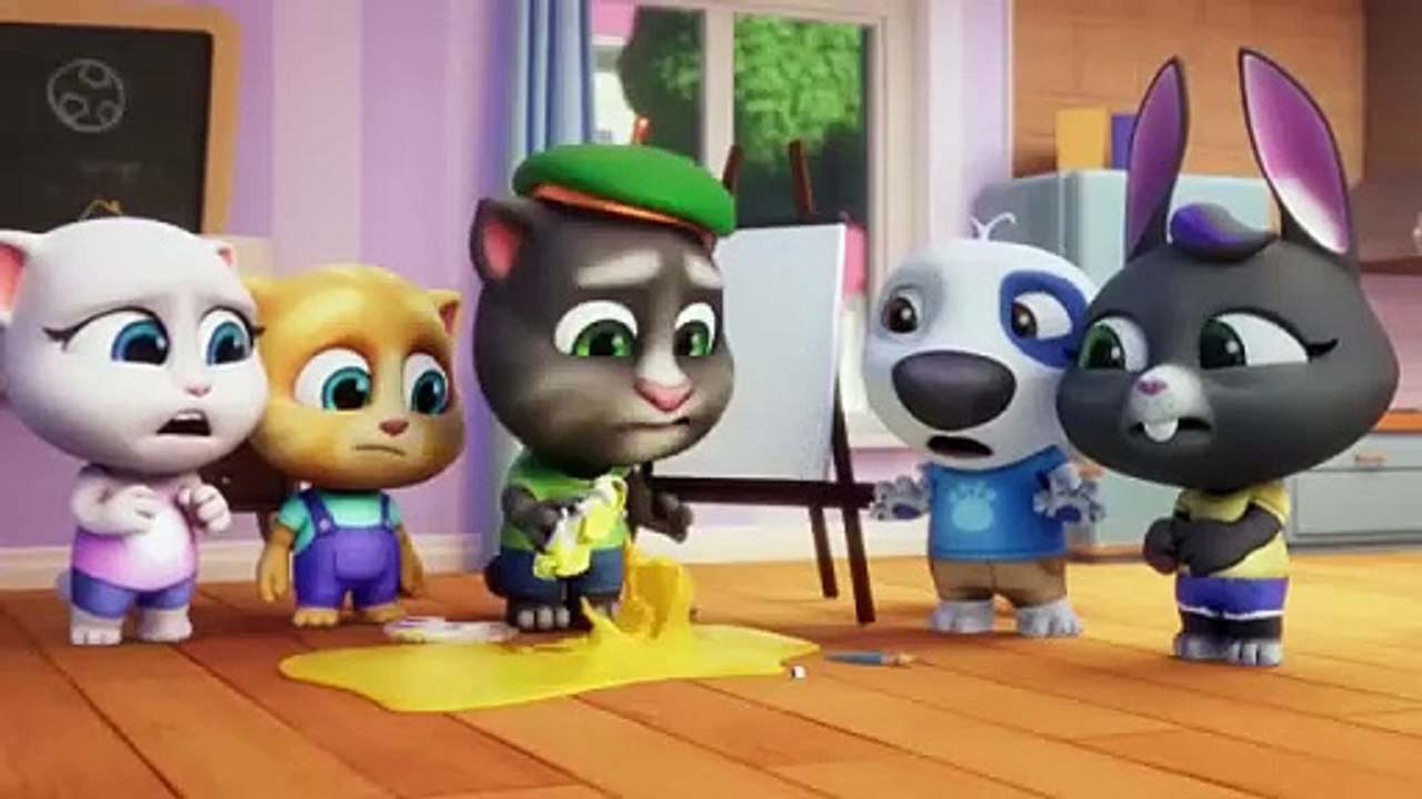 NEW_EPISODE!_Paintbrush_Magic_✨_Talking_Tom_Shorts__S3_Episode_19_(360p)