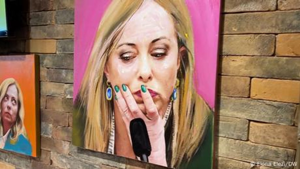 Albania: Italian PM Meloni-themed restaurant opens near migrant camp