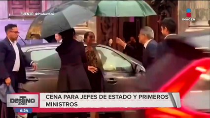 Claudia Sheinbaum ofreció una cena en el Museo de la CDMX