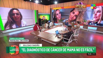 El testimonio de Soledad Fandiño sobre el cáncer de mama: "El diagnostico no es fácil"