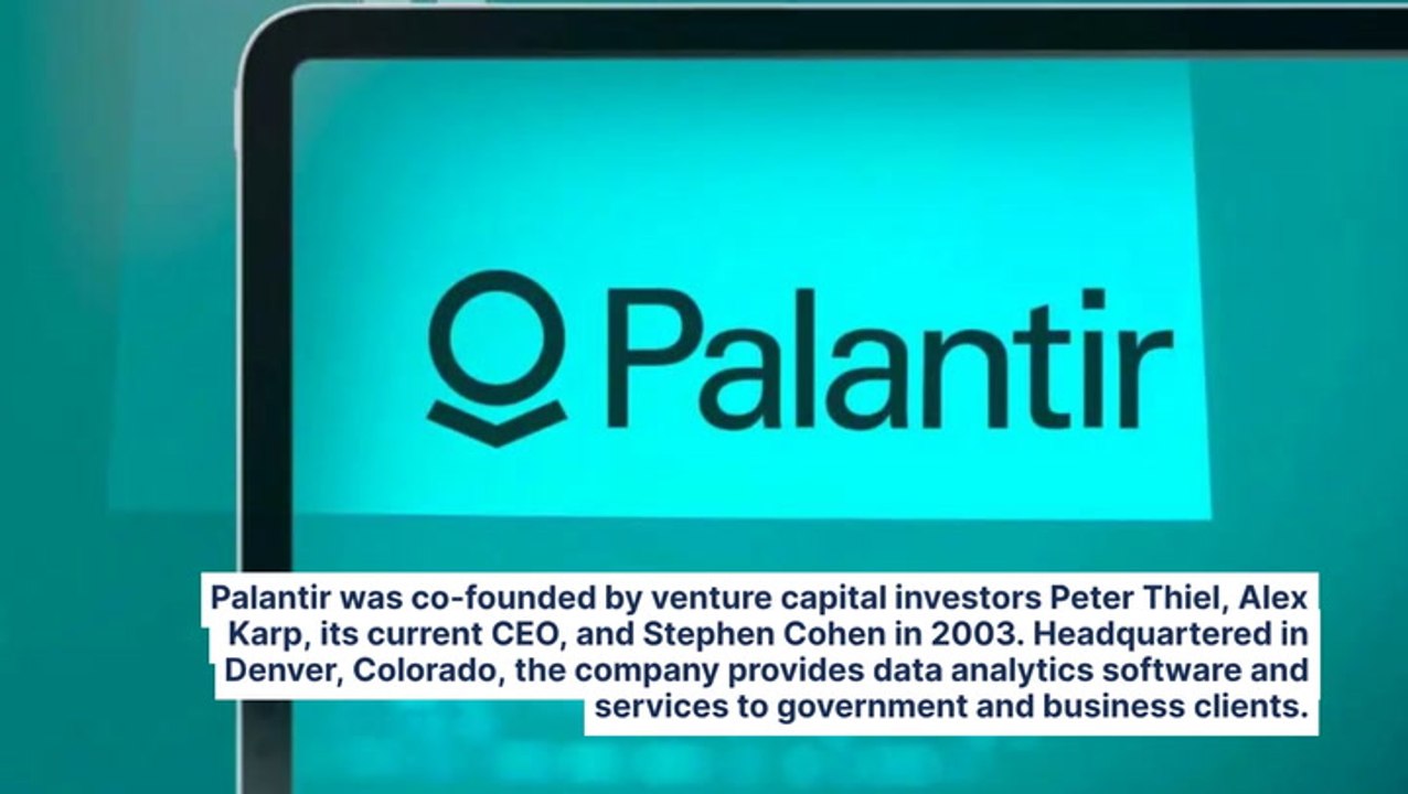 If You Invested $1,000 In Peter Thiel Co-founded Palantir When It IPO'd 4 Years Ago, Here's How Much You Would Have Now