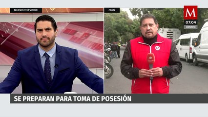 Simpatizantes de Claudia Sheinbaum la esperan previo a su toma de protesta