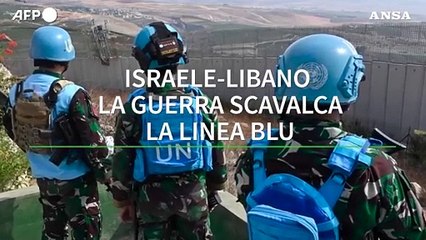 Israele-Libano, la guerra scavalca la Linea blu