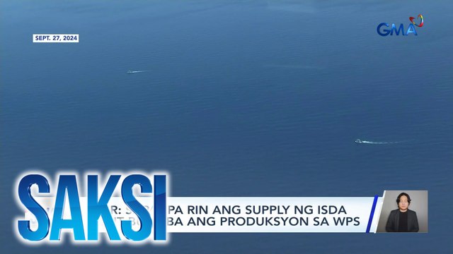 BFAR - Sapat pa rin ang supply ng isda kahit bumaba ang produksyon sa WPS | Saksi
